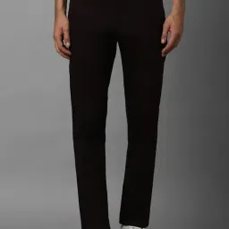 Allen Solly Black Slim Fit Trousers-picture-29