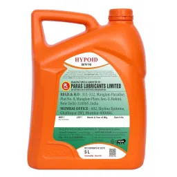 Palco Hypoid Gear Oil 5 L Capacity GL-5 API 80W90 Clear Golden Natural image 3