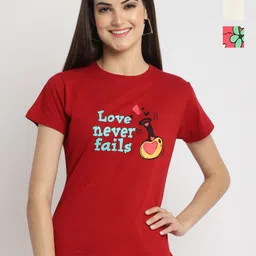 Dreambe Women Typography 3 Wonder Woman Printed Applique T-shirt-picture-39