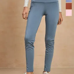 COLOR CAPITAL Women Pack of 4 Skin Fit Antimicrobial Tights-picture-15