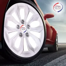 Auto Pearl R13 Press Type With Retention Ring PTAC1019 Wheel Cover for Datsun Datsun GO D Petrol 38.1 cm image 4