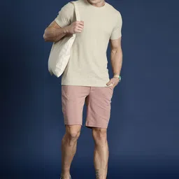Mast & Harbour Men Self Design T-shirt-picture-34