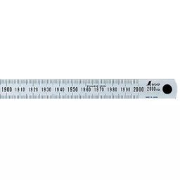 Shinwa Rules Narrow Straight Scale Silver 2 m, 20721322-picture-45