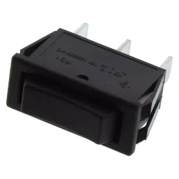 E-SWITCH ROCKER SWITCH, SPDT, 16A, 125VAC, PANEL, RB145E1100.-picture-43