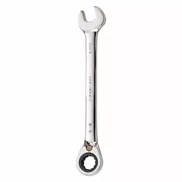 Westward Ratcheting Wrench Alloy Steel Chrome Head Size 5/8 inch Overall Length 8 1/8 inch, 54PP39-picture-32