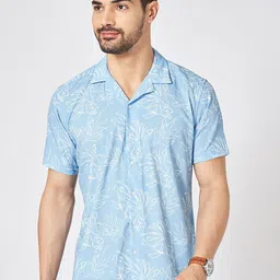 BYFORD by Pantaloons Men Floral Opaque Printed Casual Shirt-image-90
