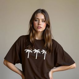 TOGS & TERRE Women Typography Printed Organic Cotton T-shirt-picture-35
