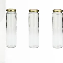 SOMIL Set of 3 Transparent Glass Water Bottle-picture-19