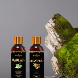 ROOPAYUR  Hair Oil & Shampoo Combo - 100 ml Each image 1