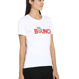 Mode by Red Tape White Embroidered T-Shirt image 4