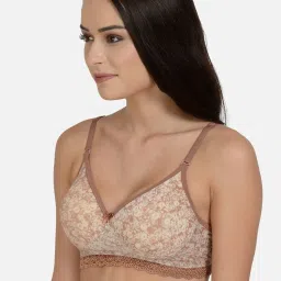 Mod & Shy Brown Non Wired Padded T-Shirt Bra image 3