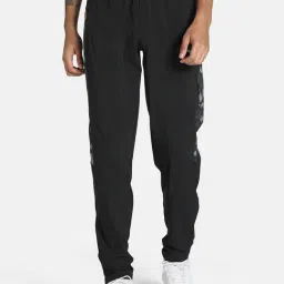 Puma one8 Black Slim Fit Trackpants-image-0