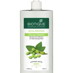 Biotique Soya Protein Intense Repair Shampoo & Conditioner - 650 ml-image-0
