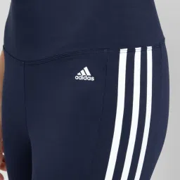 adidas Midnight Blue Striped Tights image 5