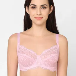 Wacoal Pink Lace Half Coverage Everyday Bra image 1