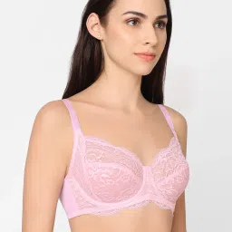 Wacoal Pink Lace Half Coverage Everyday Bra image 3