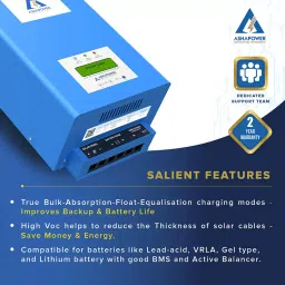 ASHAPOWER 1800W 12V/24V Solar MPPT Charge Controller SMU SURYA-60(HV) image 4