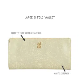 Baggit White Printed Bi-Fold Wallet for Women image 5