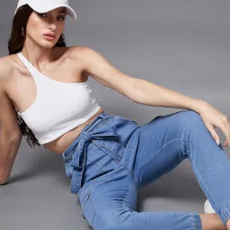 Miss Chase Blue High Rise Jeans image 5