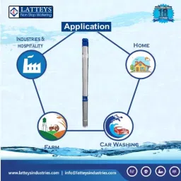 Latteys FGV3-0083 1 HP Single Phase Submersible Pump image 3