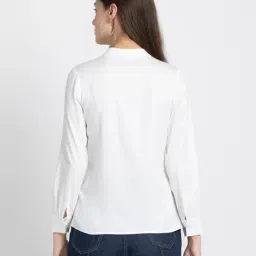 SHAYE White Regular Fit Shirt image 2