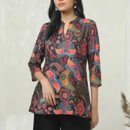 Soch Black Regular Fit Printed Tunic-picture-39