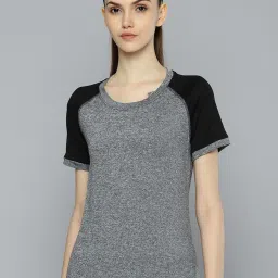 ALCIS Grey & Black Textured T-Shirt image 1
