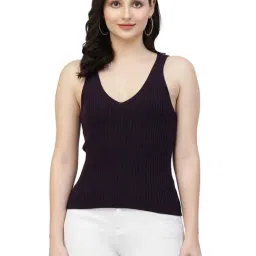 Kalt Purple Cotton Top-picture-20