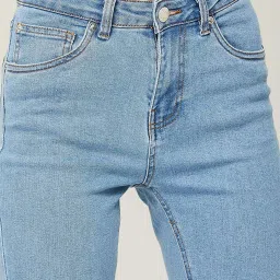 Fame Forever by Lifestyle Blue Mid Rise Jeans image 5