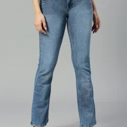 HJ HASASI Blue Low Rise Jeans-picture-43