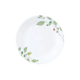 Corelle Asia Green Breeze White Vitrelle Glass Dinner Set - Pack of 5 image 2