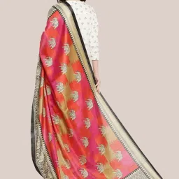 Dupatta Bazaar Pink Printed Dupatta image 2