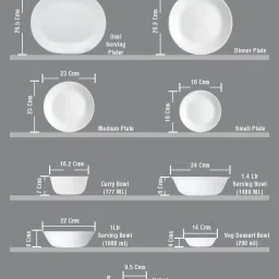 Corelle Livingware 14 Pc Basic, Mini, Starter Dinner Set Small Plate - English Garden image 4