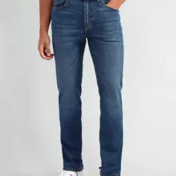U.S. Polo Assn. Denim Co. Blue Cotton Slim Fit Jeans-picture-28