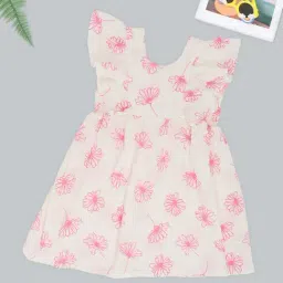 Pantaloons Junior Girls Snow White Printed Dress-image-75