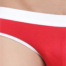 Bruchi CLUB Pack Of 4 Anti Bacterial Basic Briefs BRC-ML-FOXY0559-RD-4C-S image 4