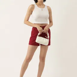 BRINNS White Crop Top image 4