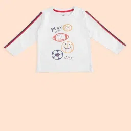 Pantaloons Baby Kids Grey Cotton Printed Full Sleeves T-Shirt-picture-30