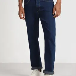 Lee Blue Cotton Regular Fit Jeans-image-32