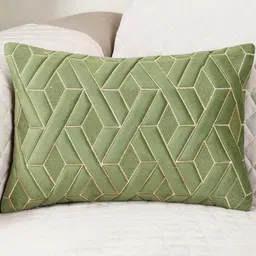 monkdecor Rectangle Velvet Cushion Cover, Set of 1 Piece-picture-27