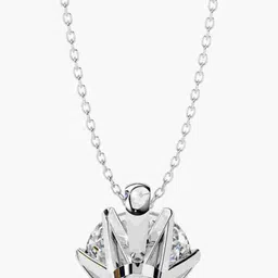 VALANOVA BIS Hallmark 14K White Gold Diamond Studded Pendant 0.68g image 5