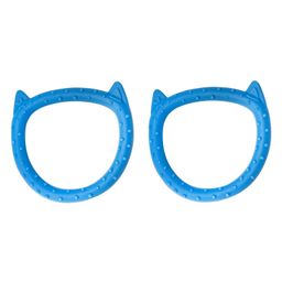 Adore Katty Silicon Teether- Pack of 2- Blue-picture-32