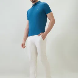 Raymond Men Original Slim Fit Mid-Rise Regular Trousers image 3