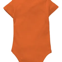 Zeezeezoo Short Sleeves I Got My Swag From Mamu Onesie - Orange image 3