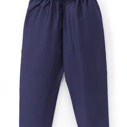 Babyoye Full Sleeves Tie Dye Printed Kurta Pyjama Set - Blue image 4