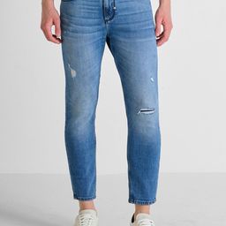 Antony Morato Men Skinny Fit Slash Knee Heavy Fade Jeans-picture-0