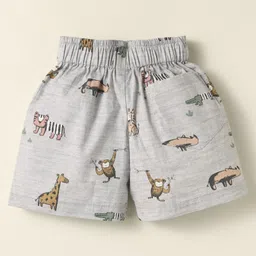 Rikidoos Pack Of 2 Checked Boxers - Melange Grey & Blue image 5