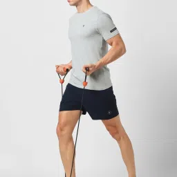 Van Heusen Flex Navy Regular Fit Shorts image 5