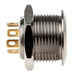 RS PRO Illuminated Push Button Switch Momentary 16 mm SPST Green LED 36 V DC, 1759196 image 5
