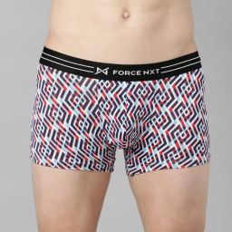 Force NXT Multicolored Cotton Regular Fit Printed Trunks-picture-44